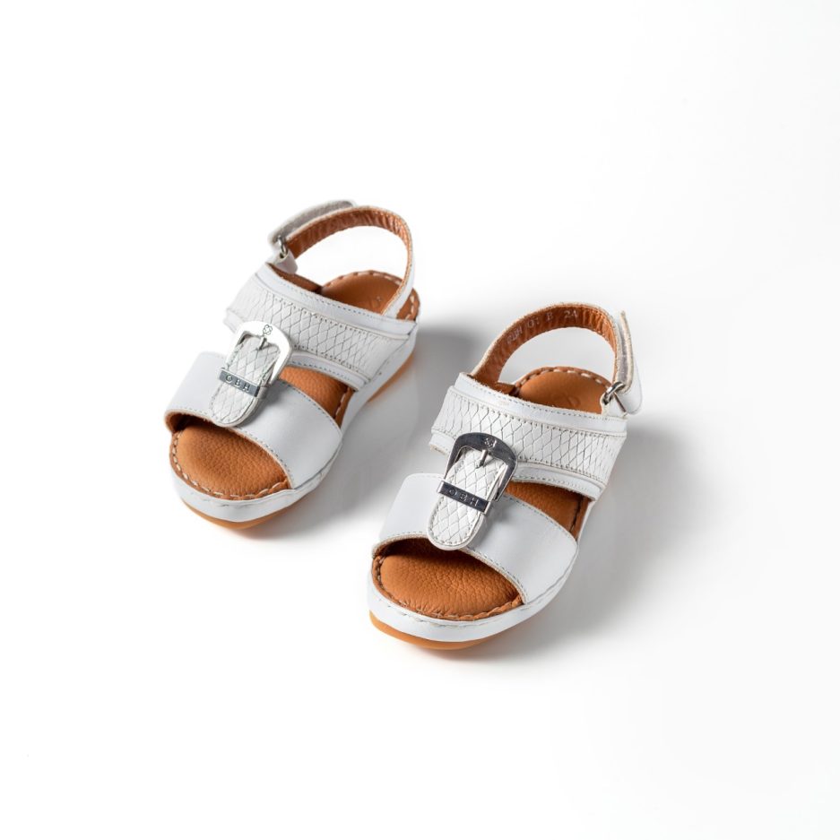 Buy OBH Kids Sandals 1 Model White Color Online in UAE | OBH Collection