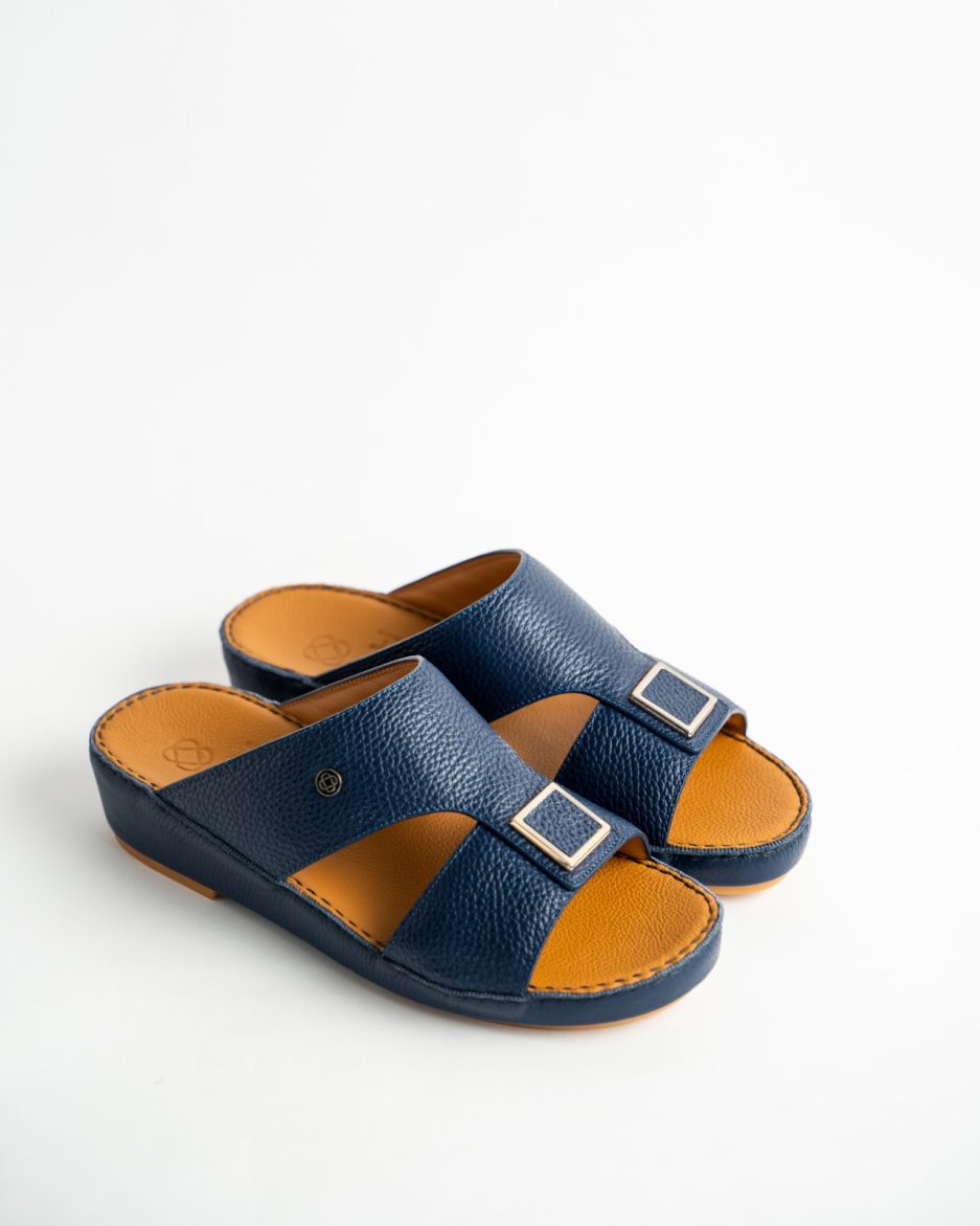 Buy OBH Men Sandals Model 20 Navy Color Online in UAE | OBH Collection
