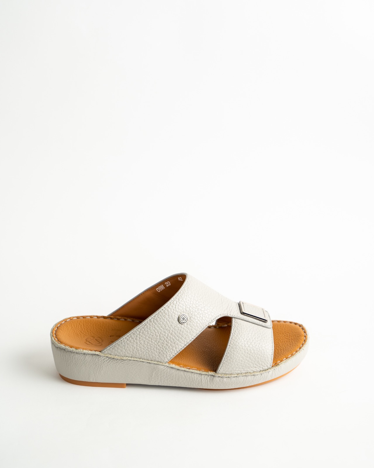 Buy OBH Men Sandals Model 20 L.T Grey Color Online in UAE | OBH Collection