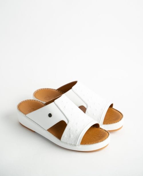 Men Sandal Model 22 White