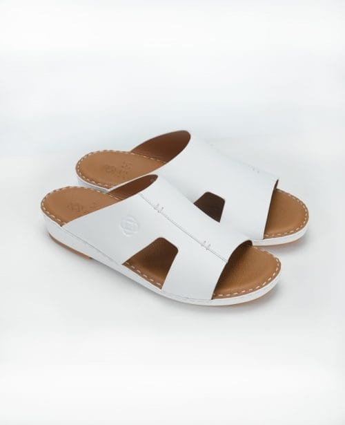 صندل أطفال أولادي SP موديل 1 باللون الأبيض