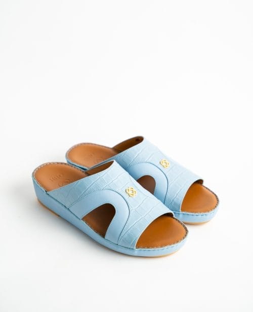 Men Sandals Design 5 Baby Blue