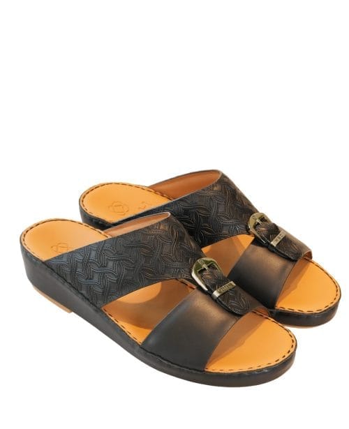 OBH Men Sandal Model 29 Black Color