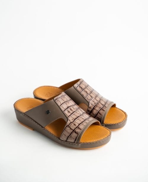 Men Sandal Model 16 Taupe Color