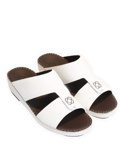 OBH Men Sandal Model 31 White Color