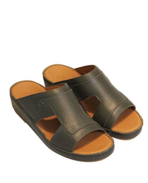 صندل رجالي OBH موديل 32 باللون الزيتوني