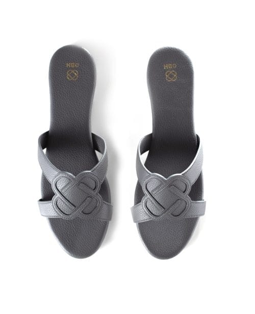 OBH Ladies Sandal 1 Model Dark Grey Color