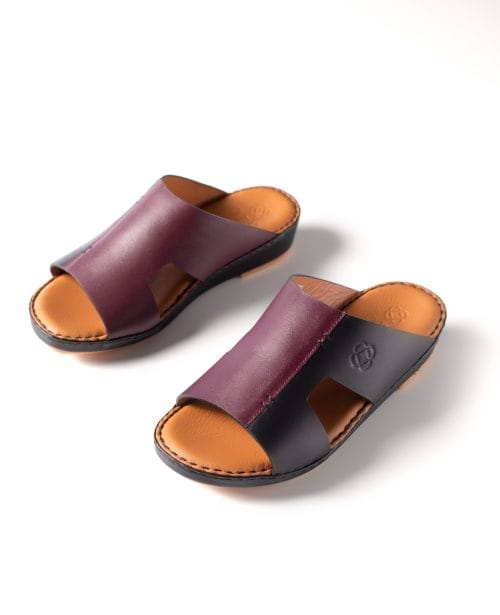 Kids Sandal Model SP 1 Oxblood/Black