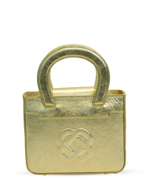 Ladies Hand Bag Design 2 Gold