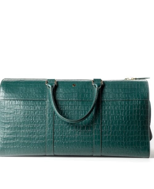 Travel Bag Green Croc