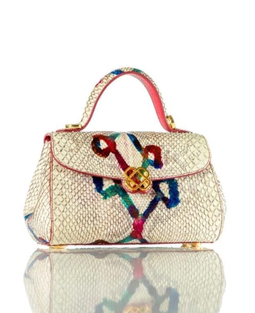 Travel Bag Saffiano Red