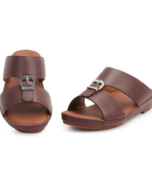 OBH Kids Sandal Model K01 Oxblood Color
