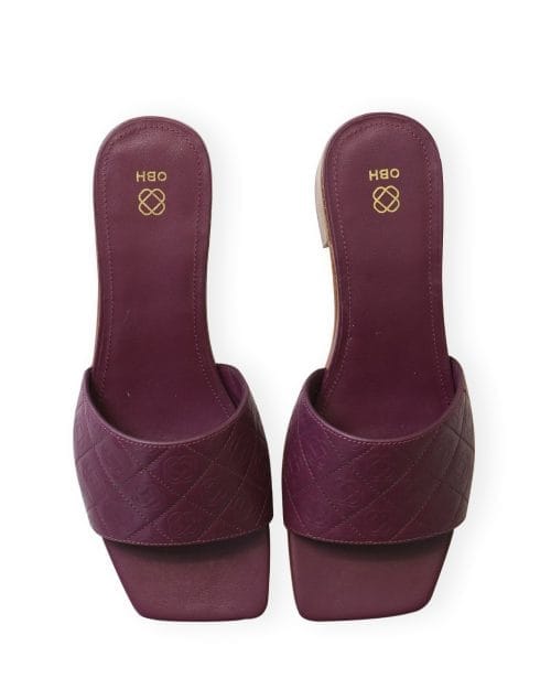 Ladies Sandal With Heels Model 2 Cerise