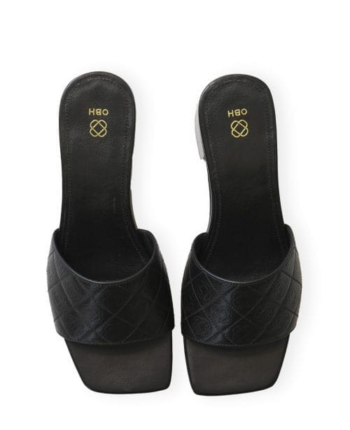 Ladies Sandal With Heels Model 2 Black