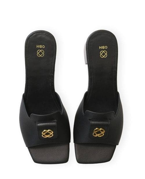 Ladies Sandal With Heels Model 1 Black