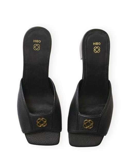 Women's Heeled Sandal Model 3 in Black