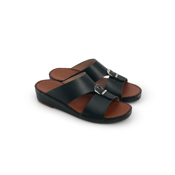 OBH Men Sandals Model 14 Black Color