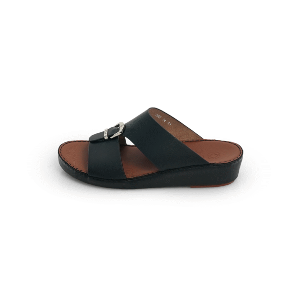OBH Men Sandals Model 14 Black Color - Image 2