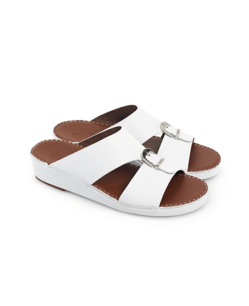 صندل رجالي OBH موديل 14 باللون الأبيض