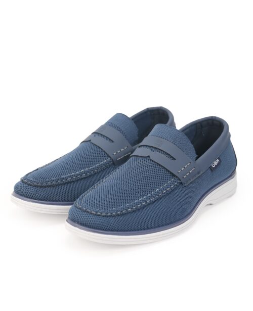 OBH Men Shoe Model 19 Navy Blue Color