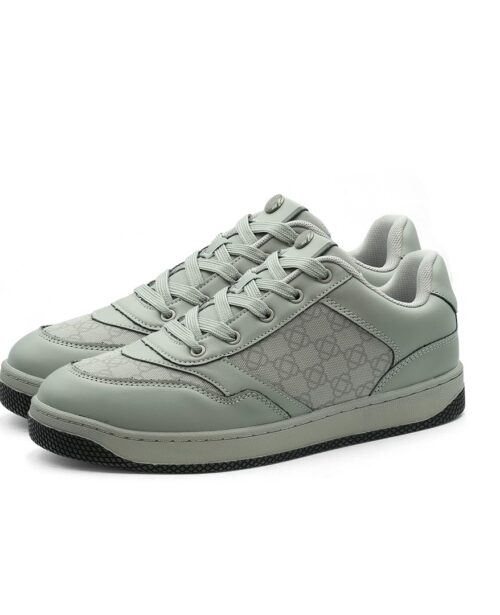 Men Shoe Model A103 Dark Grey