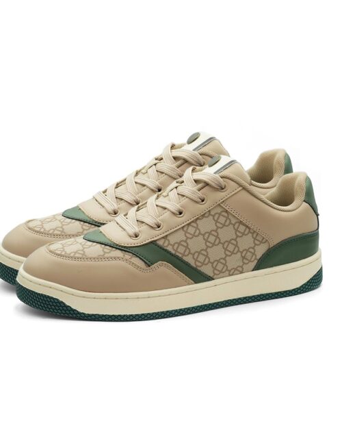 Men Shoe Model A103 Light Khaki Green