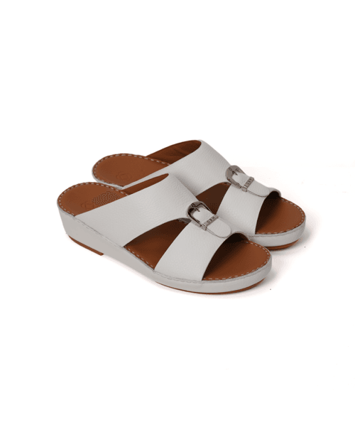 Men Sandal Model 17 White