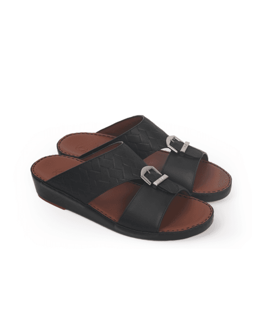 صندل رجالي موديل 38 باللون الأسود