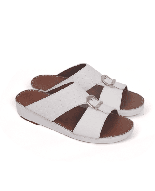 صندل رجالي موديل 38 باللون الأبيض