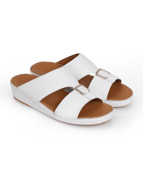 Men Sandal Model 37 White