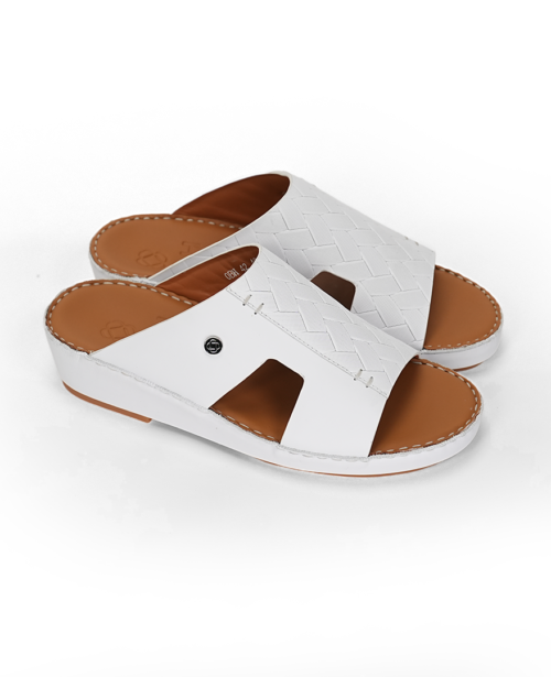 Men Sandal Model 42 White