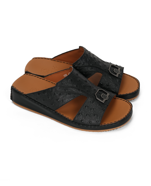 صندل رجالي موديل 43 اللون الأسود