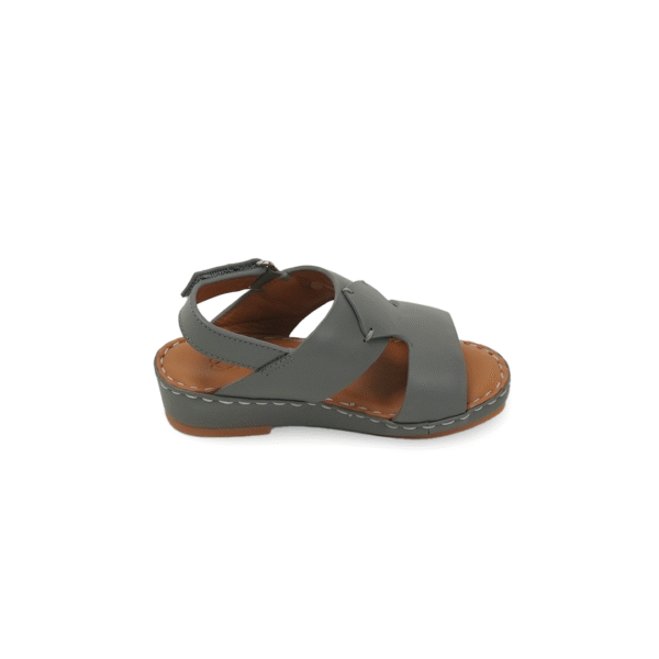 Kids Sandal Model 18 Grey - Image 4