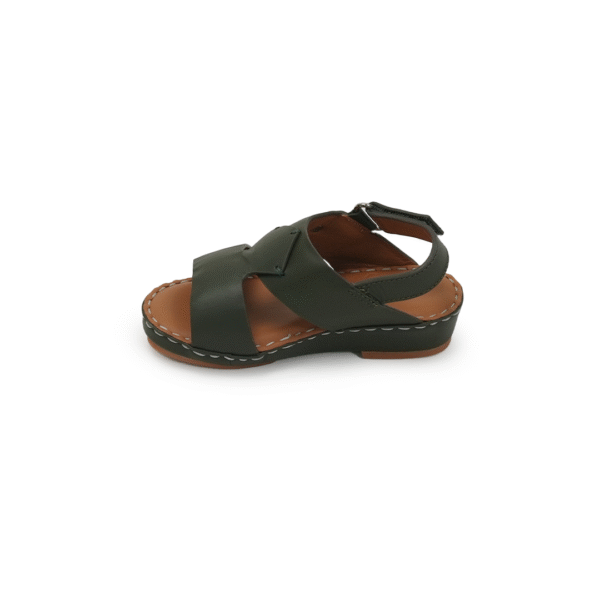 Kids Sandal Model 18 Olive - Image 2