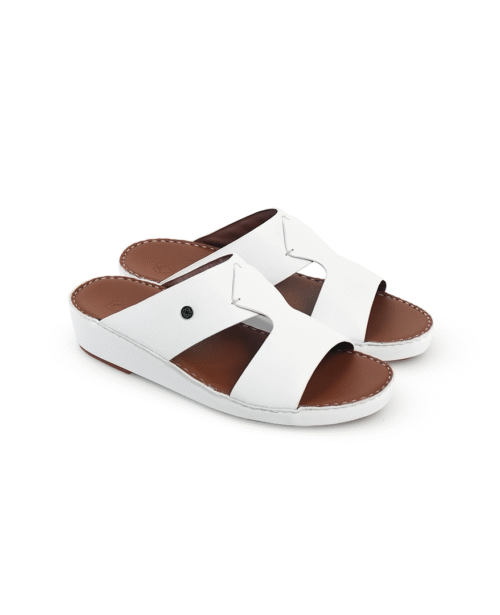 صندل رجالي موديل 48 أبيض