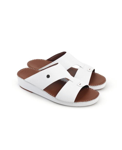 صندل رجالي موديل 47 أبيض