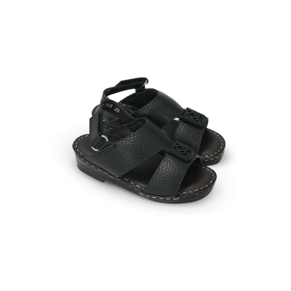 Kids Sandal Model 31 Black - Image 3