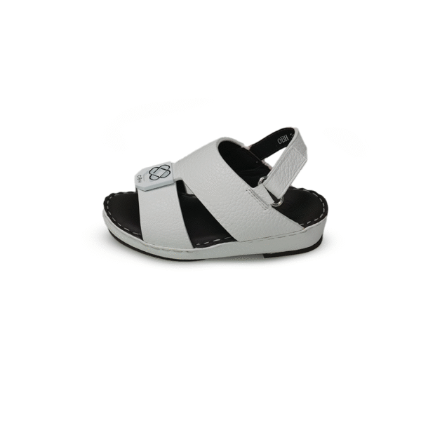 ⁦Kids Sandal Model 31 White⁩ - الصورة ⁦4⁩