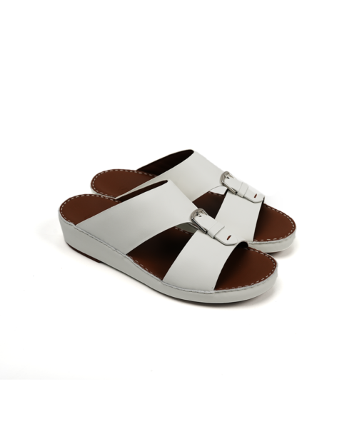 Men Sandal Model 52 White