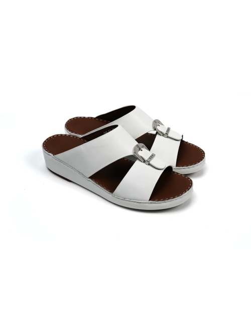 Men Sandal Model 54 White