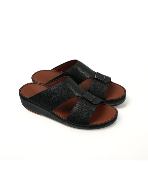 Men Sandal Model 57 New Black
