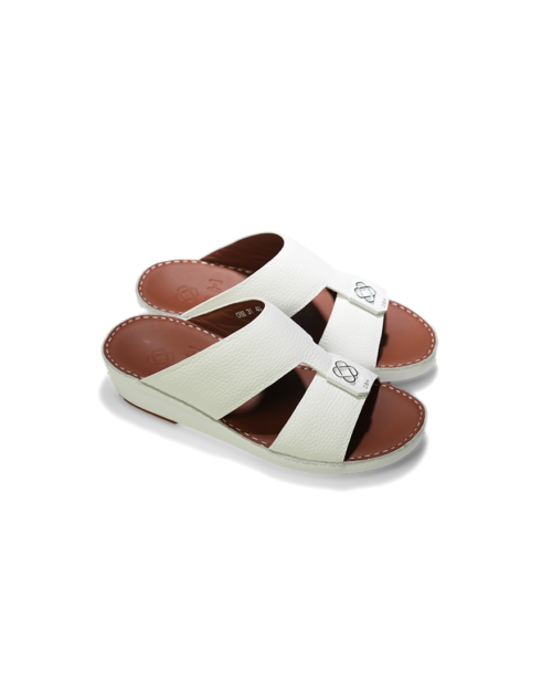 Men Sandal Model 31 White