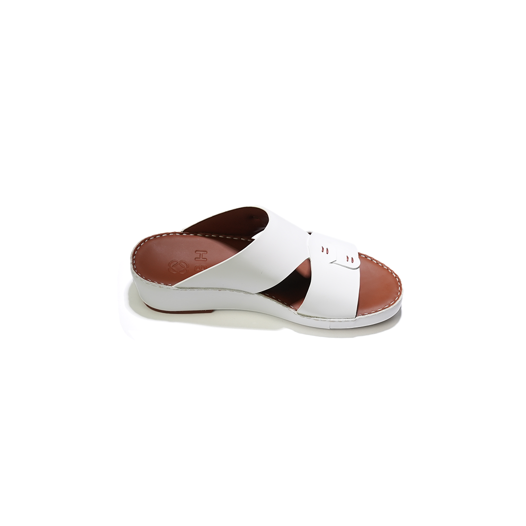 Men Sandal Model 49 White Men Sandal Model 49 White - Image 2