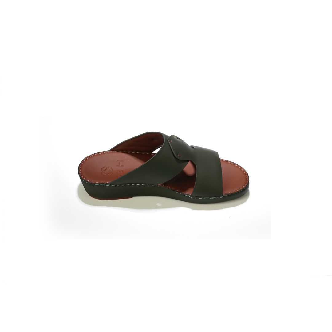 Men Sandal Model 50 Full Olive Men Sandal Model 50 Full Olive - Image 2