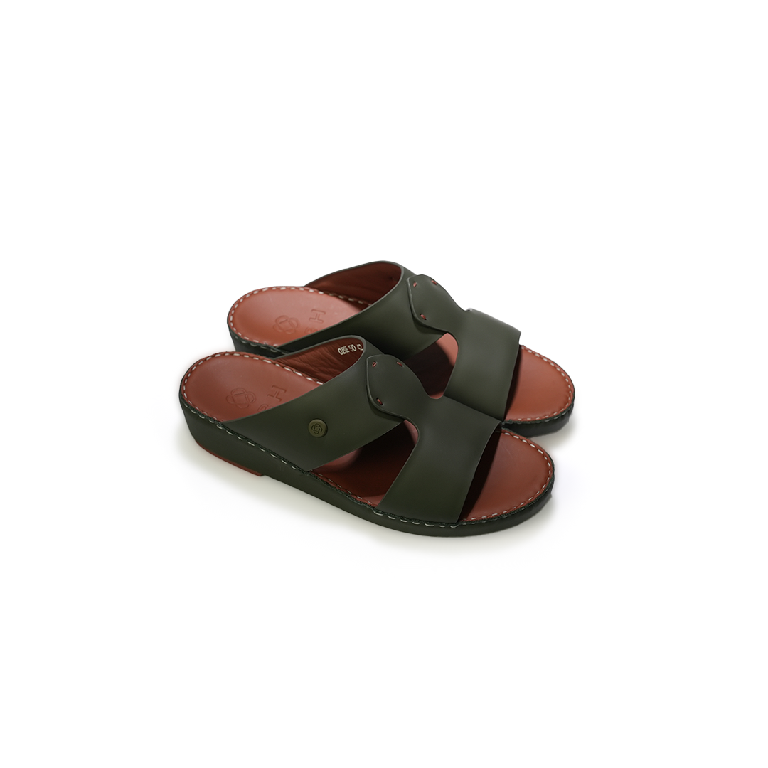 Men Sandal Model 50 Full Olive Men Sandal Model 50 Full Olive