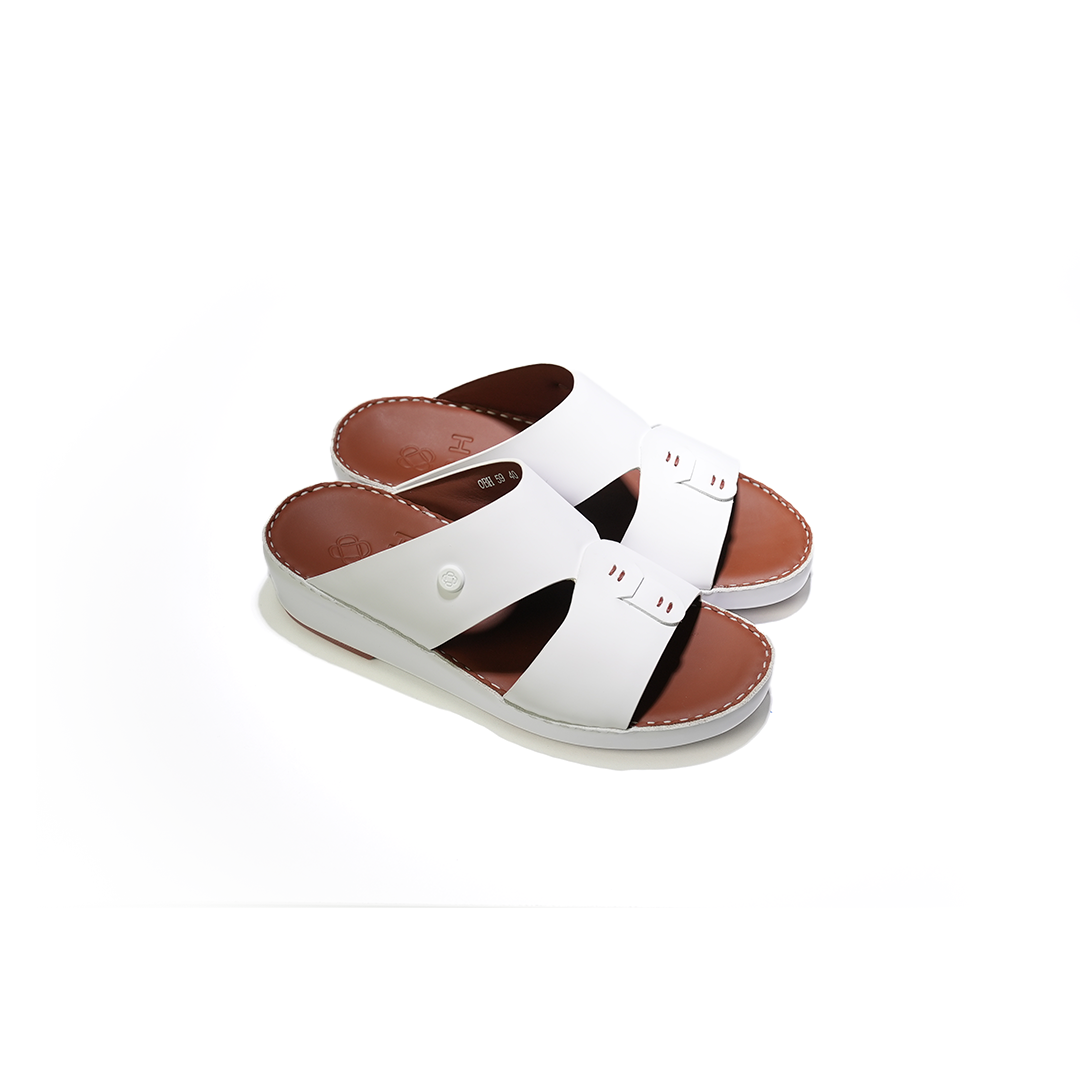 Men Sandal Model 59 White Men Sandal Model 59 White