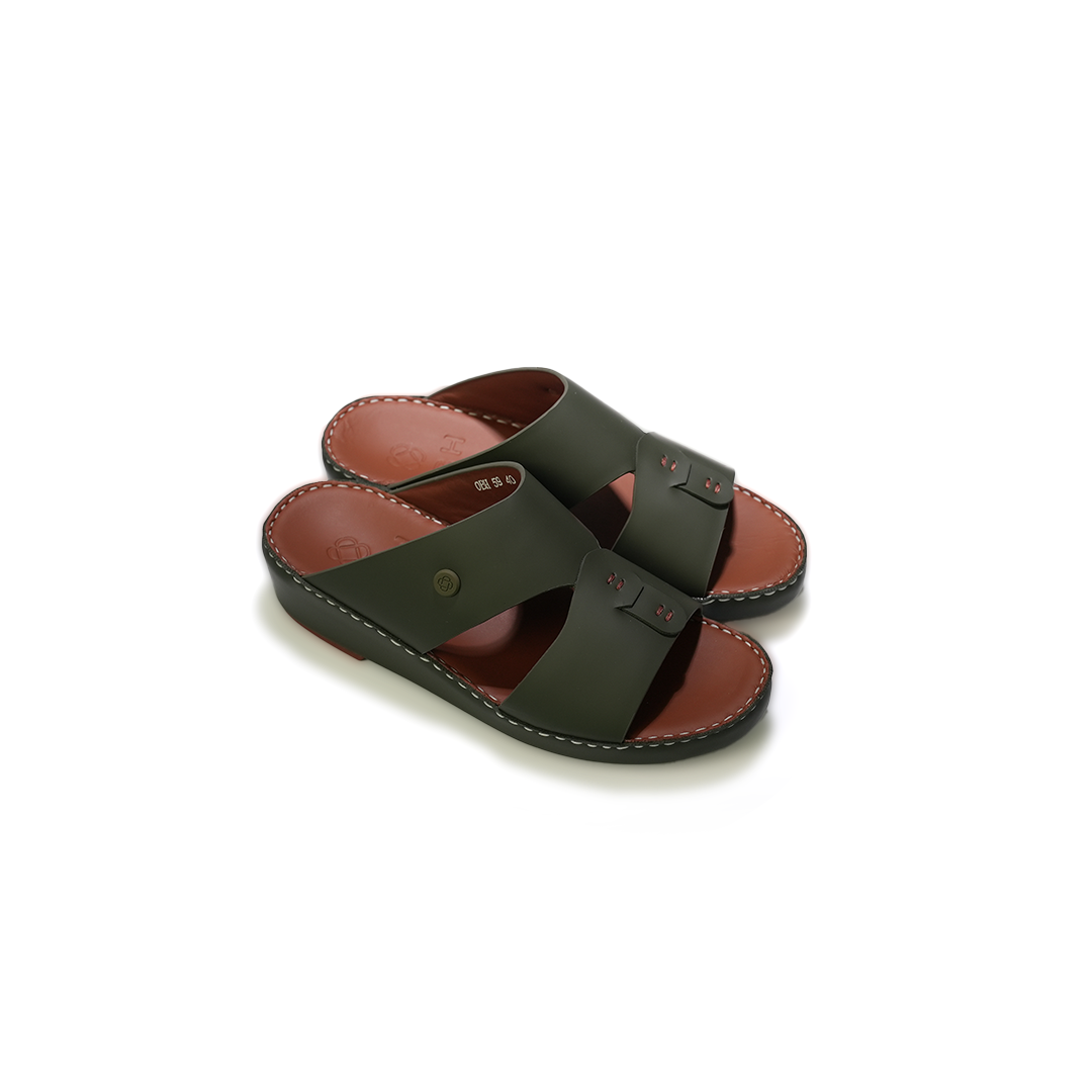 Kids Sandal Model 59 Olive Kids Sandal Model 59 Olive