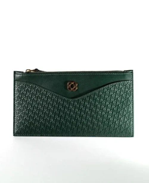 Ladies Long Wallet Card Holder olive