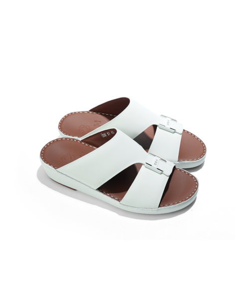 Men Sandal Model 51 White