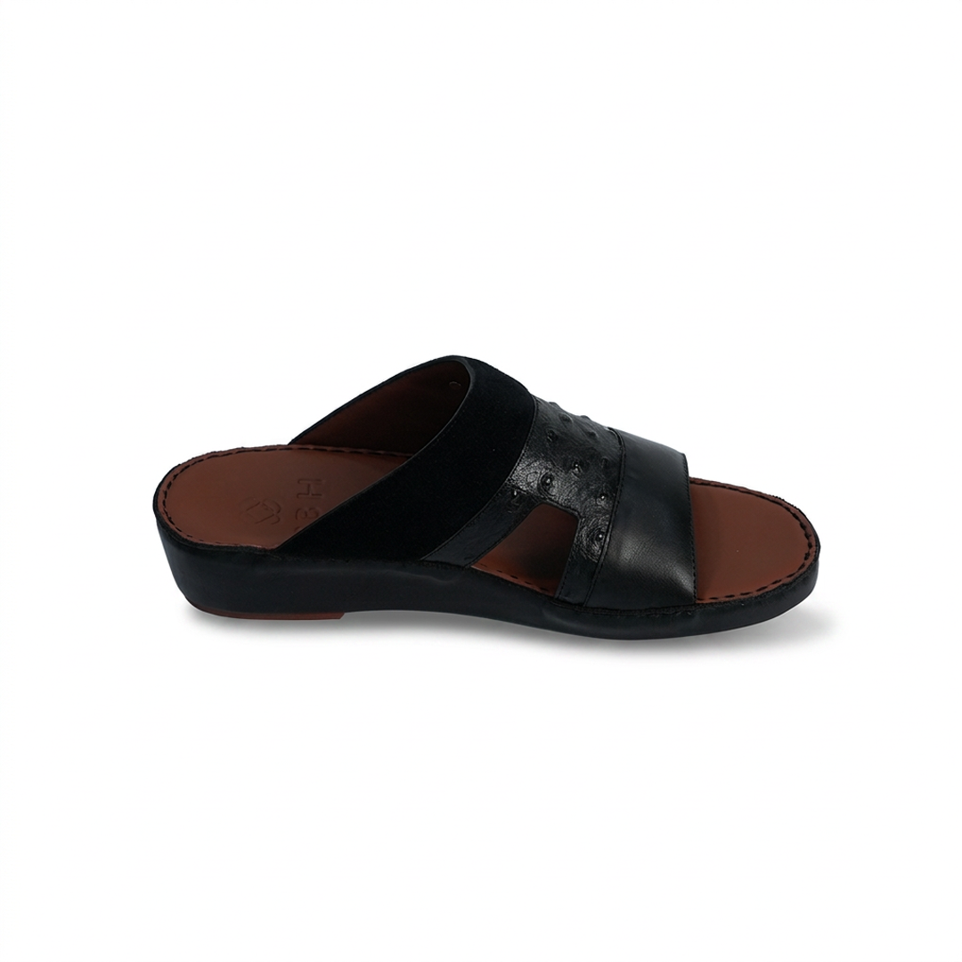 Men Sandal Model 62 Black Men Sandal Model 62 Black - Image 2